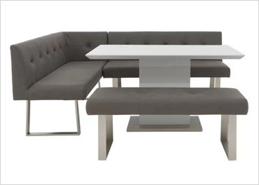 Central Park Dining Table and Bench Set